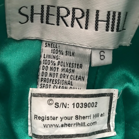 Sherri Hill Sequin and Gem Short Prom Dress - Picture 5 of 8